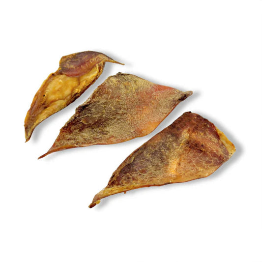 3 Beef Moon Bone on a white background