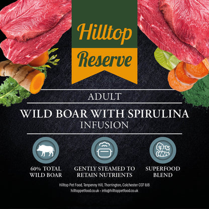 Hilltop Reserve - Wild Boar with Spirulina Infusion 300g