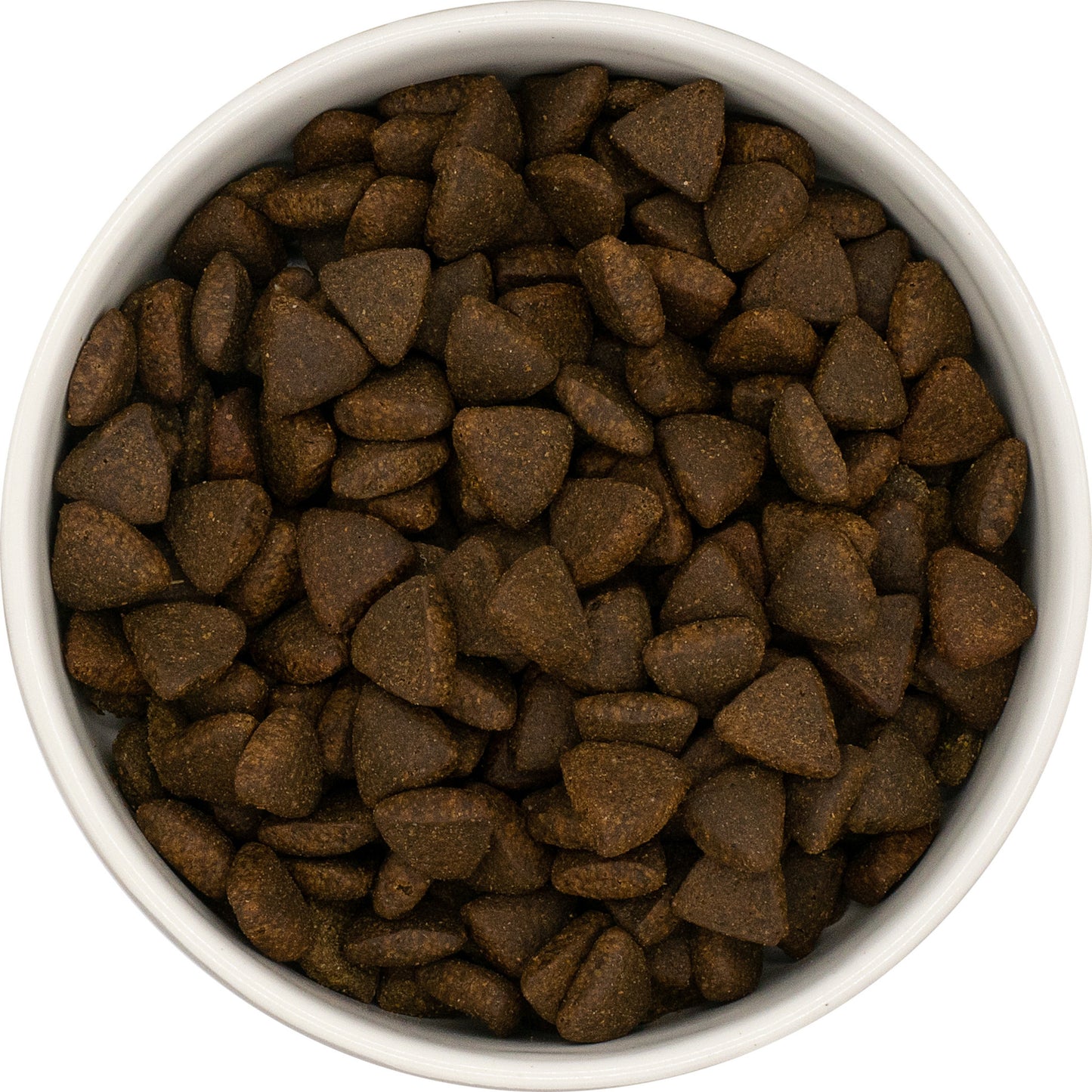 A bowl of Hilltop Superfood 65 Adult Dog Food—Scottish Salmon & veggies—a true superfood by Hilltop Pet Food.
