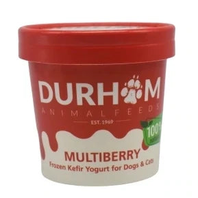 Hilltop Pet Food Durham organic kefir yoghurt - dog ice cream alternative, Multiberry flavour